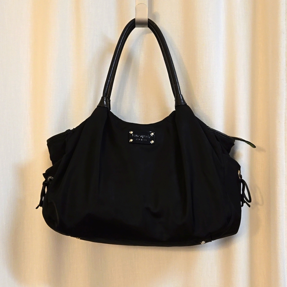Kate Spade Canvas Tote, Black